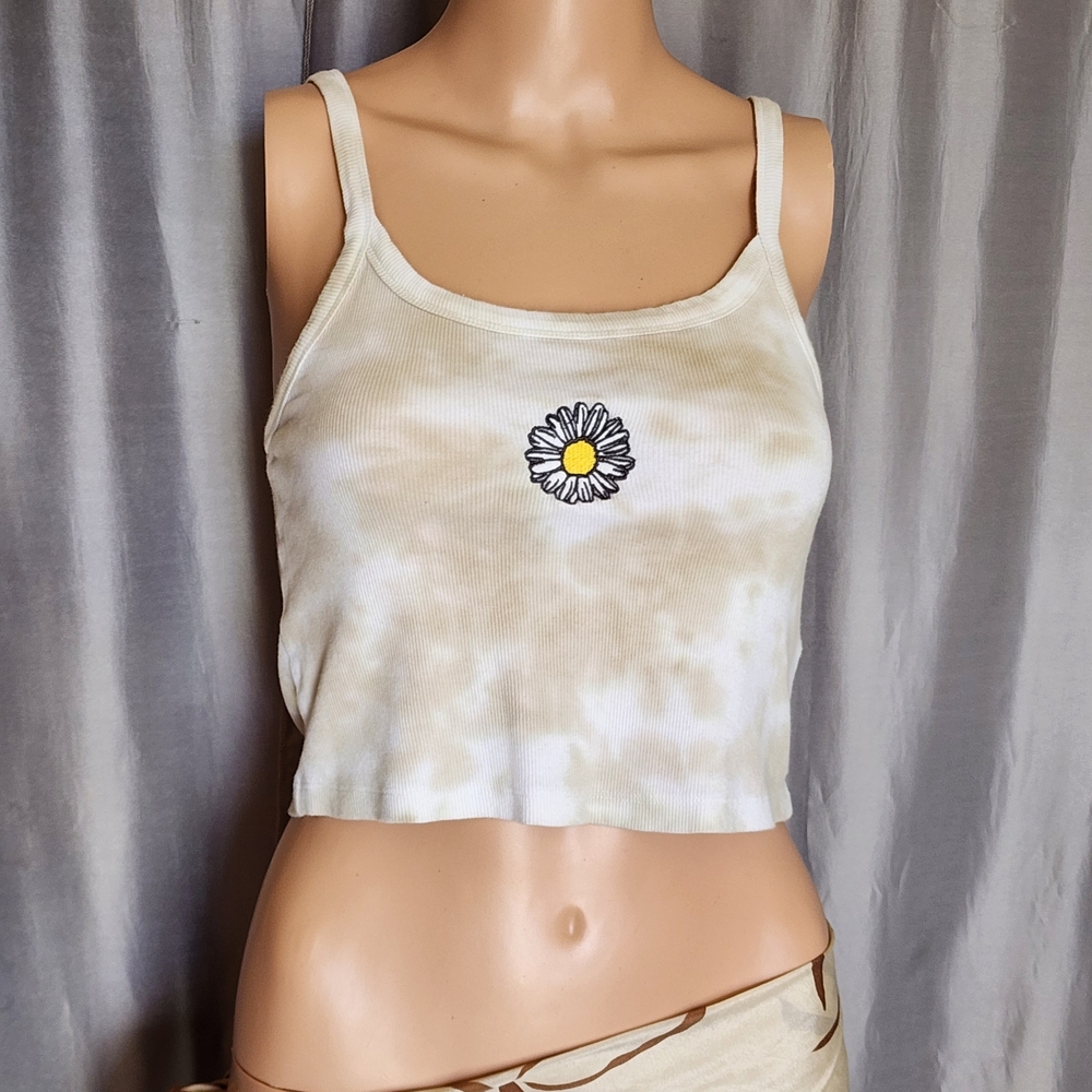 Vibe Cream Ribbed Top - Picture 2 of 9